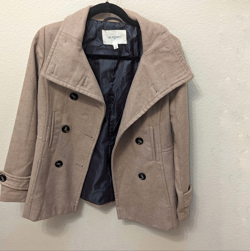 Camel Wool blend Peacoat